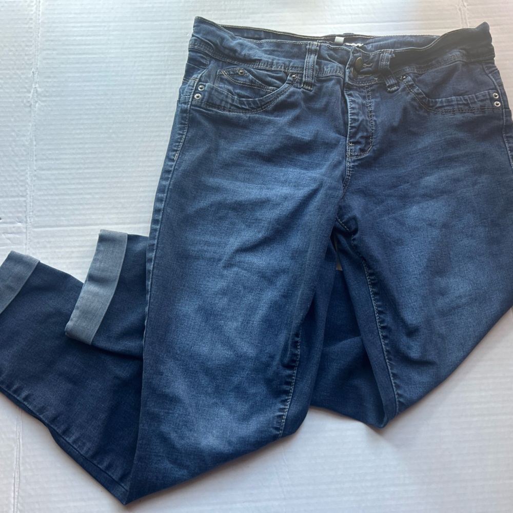 Royalty For Me WannaBettaButt? Relaxed Fit Boyfriend Dark Blue Jeans‎ Size 6 Y2K